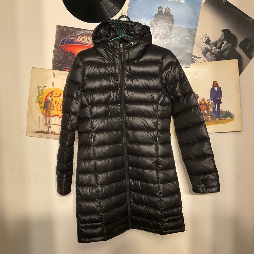 Calvin Klein Black Puffer Jacket - Picture 3 of 6